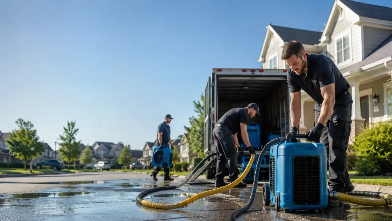 Water Damage Mitigation in Burlington, PA